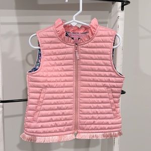 Like New Lilly Pulitzer Puffer Vest 4-5T